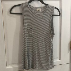 Casual stripped tank